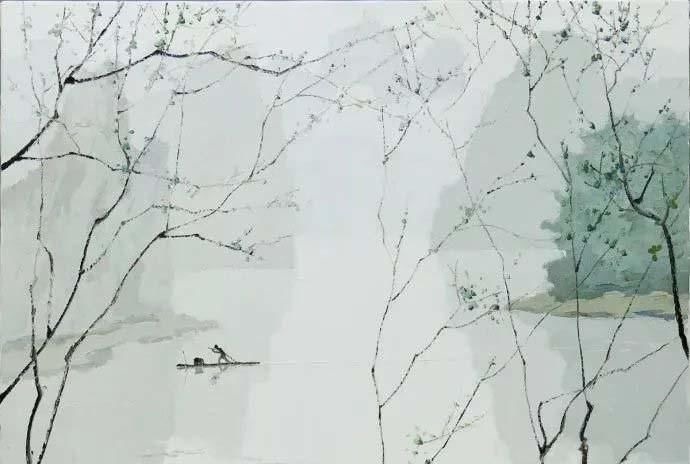 庞均&另类的山水画——画家庞均充满柔情诗意的风景油画作品