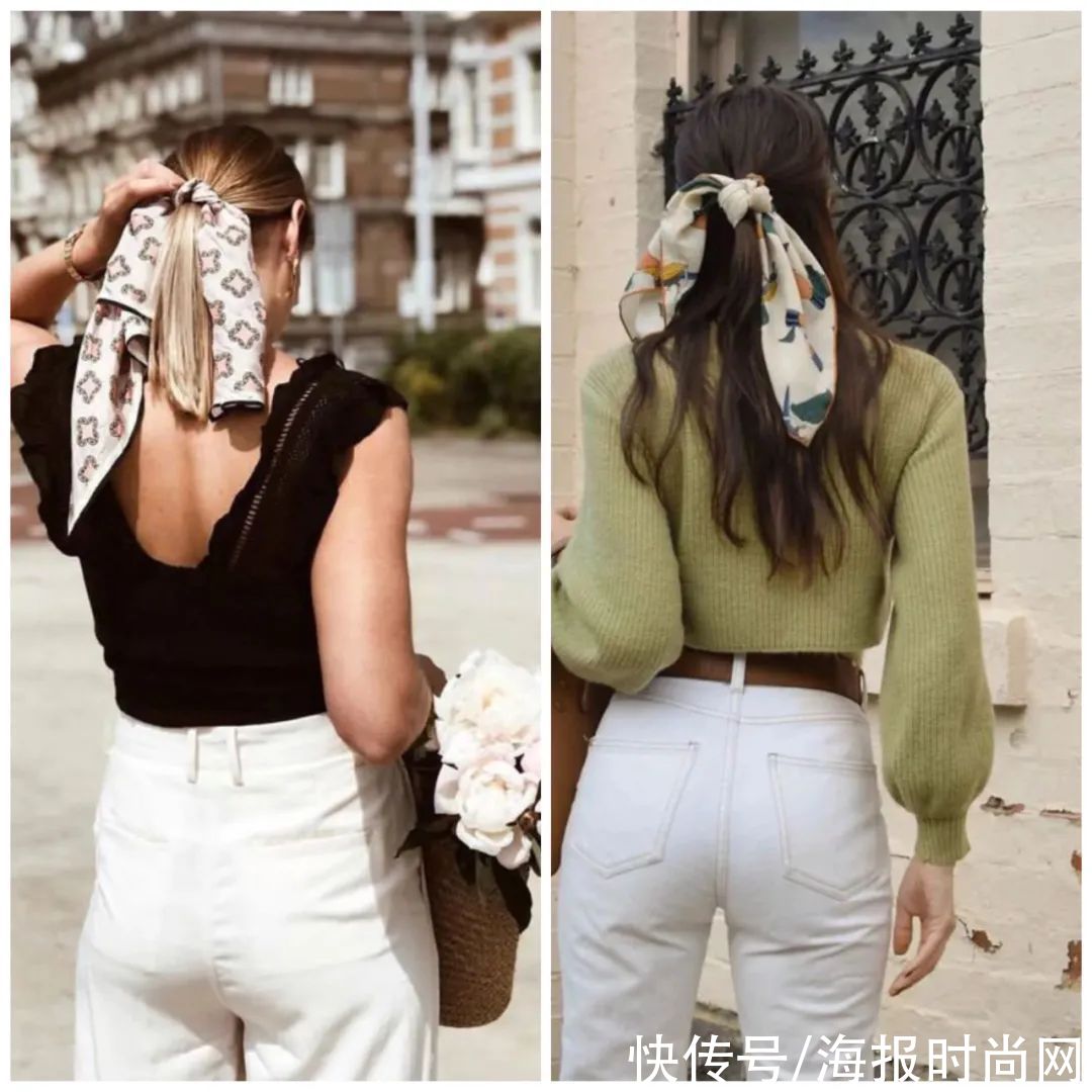 穿搭|教你美｜秋天的第一条丝巾，你会怎么系？