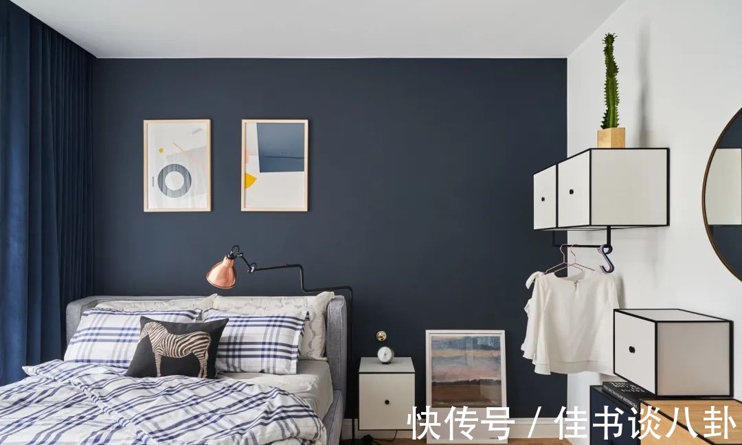 墙面|70平北欧小公寓，简约、舒适、清新，这种感觉很舒心从容！