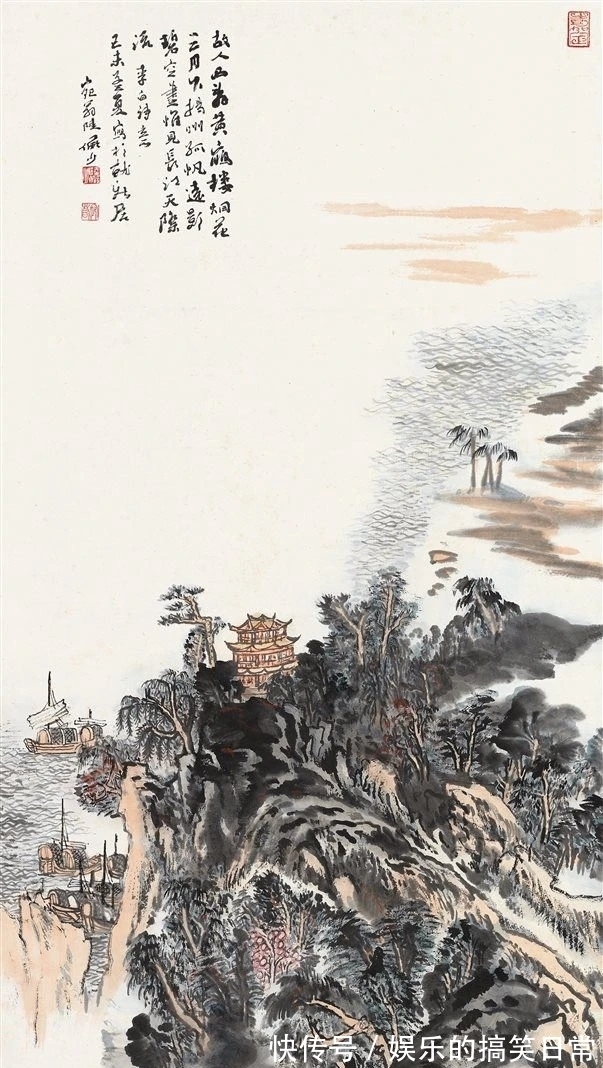 陆俨少|山水画|陆俨少:成名不能太早,早了会害人!