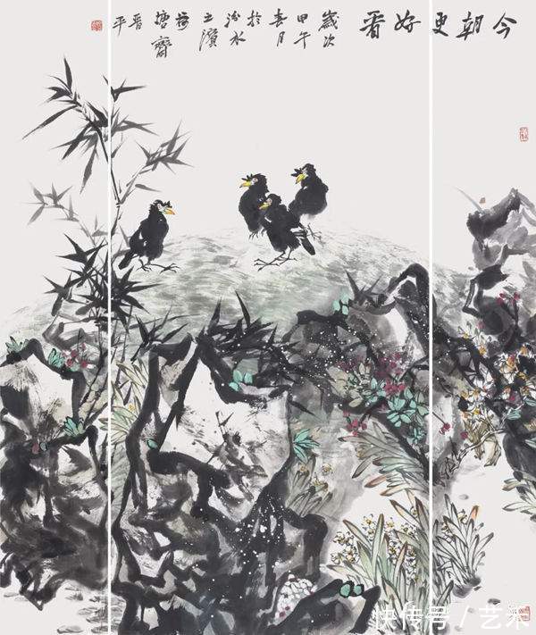 奥林匹克!徐晋平/澡雪精神——庆祝第24届冬奥会中国画24家学术邀请展