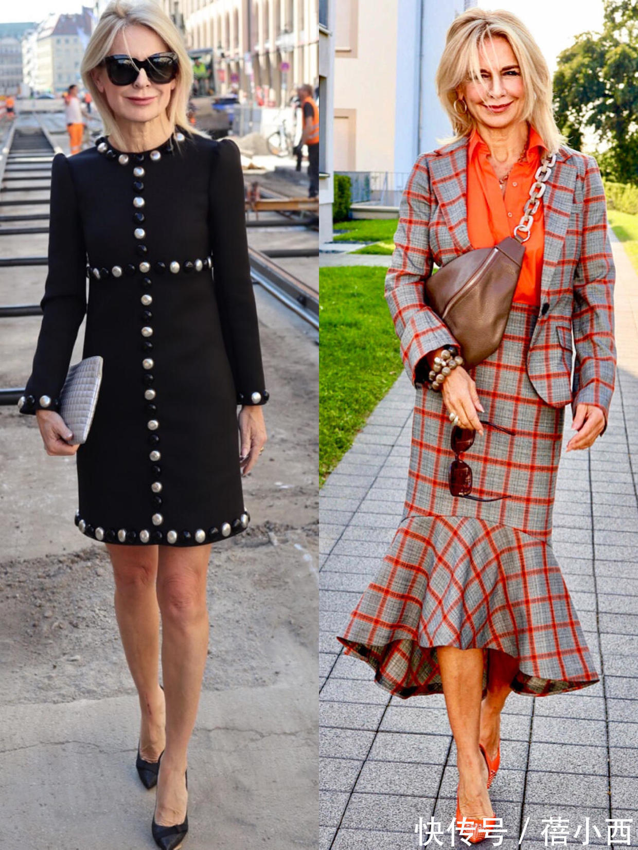 外表|50+姐姐别焦虑了,学习“大龄博主”穿搭,中年也能拥有时髦外表