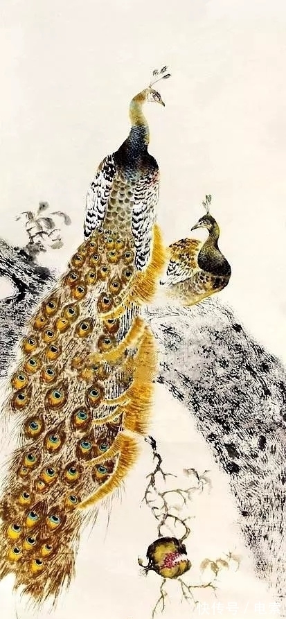 赵少昂|杨善深作品欣赏