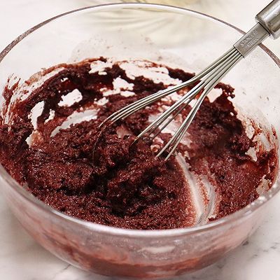 红曲粉|红丝绒石榴蛋糕