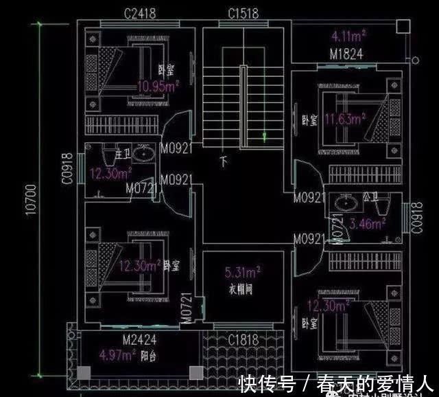 卧室|6套小户型农村别墅，精挑细选的爆款图纸，随便建一套都出彩