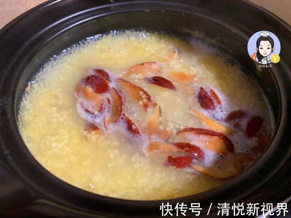 婆婆|这粥,婆婆早餐必喝,满满全是胶质,每周喝几次,连化妆品都省了