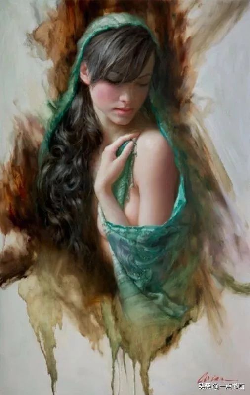 阿利安!马克·阿里安的人体油画我重复看了很多次,实在太美了