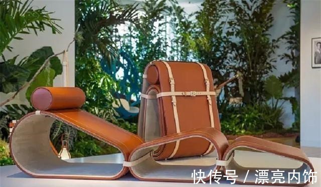 材质|和LV包包相比,我更想拥有LV家具,手袋做成椅子的设计大爱啊!