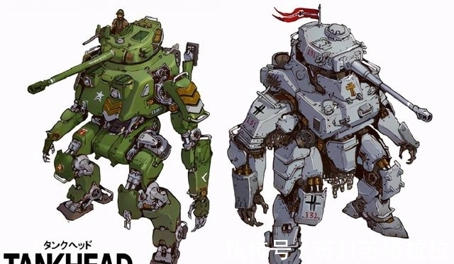 机甲|动物化机甲概念设计,哥斯拉和金刚大家喜欢哪款设计?