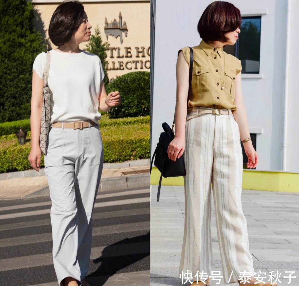 穿搭|这才是50岁女人该有的夏日穿搭:不花哨不扮嫩、自然老去就很美!