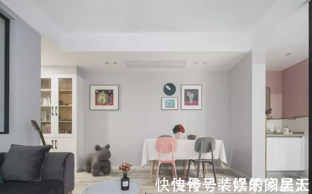 卧室|53平的北欧风小户型公寓,简单的色彩营造出清新感,轻松惬意!