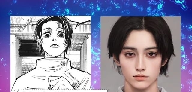 真人化|咒术回战真人化?用电脑技术将动漫人物变成真人 网友:太帅了