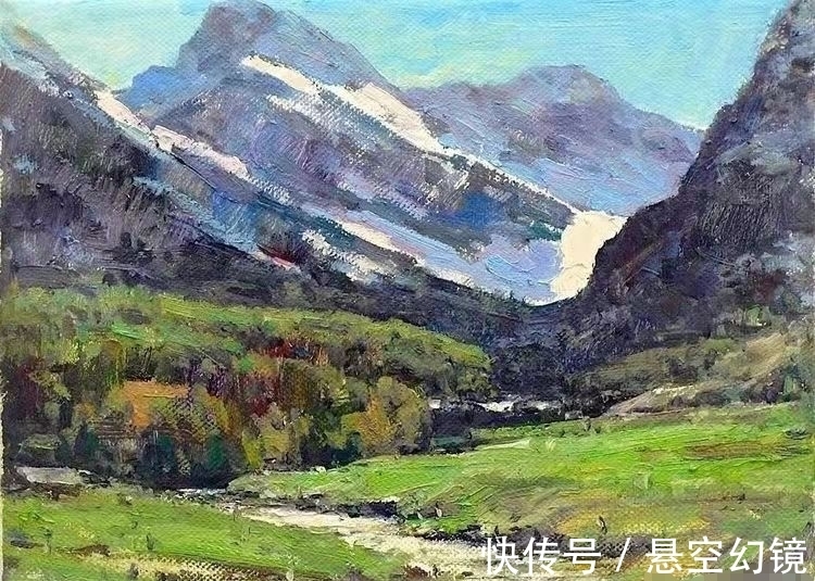 大师&当今大师的风景油画