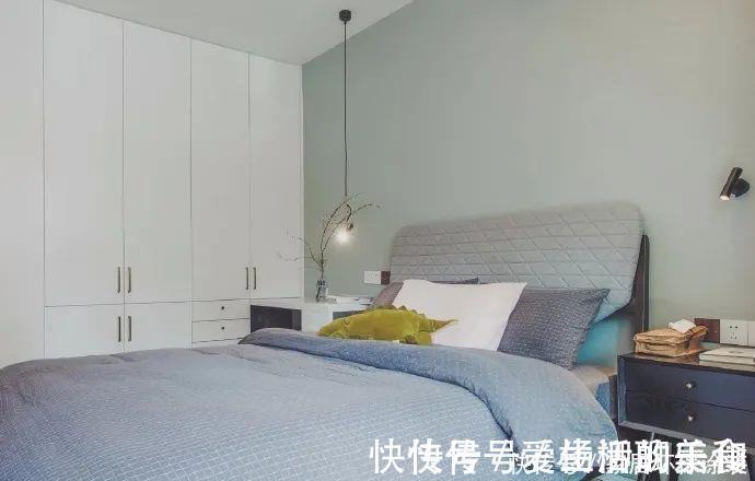 齐家安安|73㎡北欧风小户型,格局划分明确,满满的治愈感,很温馨舒适!