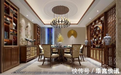 业主|229平米现代中式大平层,稳重大气舒适,另一种别墅居住方式