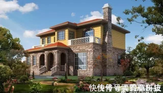 真石漆|6套小户型农村别墅,精挑细选的爆款图纸,随便建一套都出彩