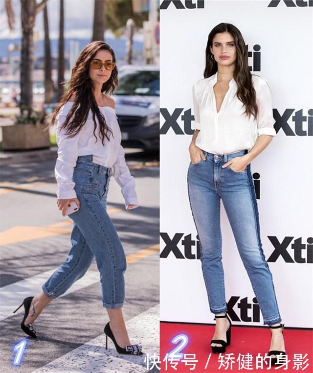  牛仔|又到穿牛仔裤季节，靛蓝牛仔加白衬衫，还是不过时的高级