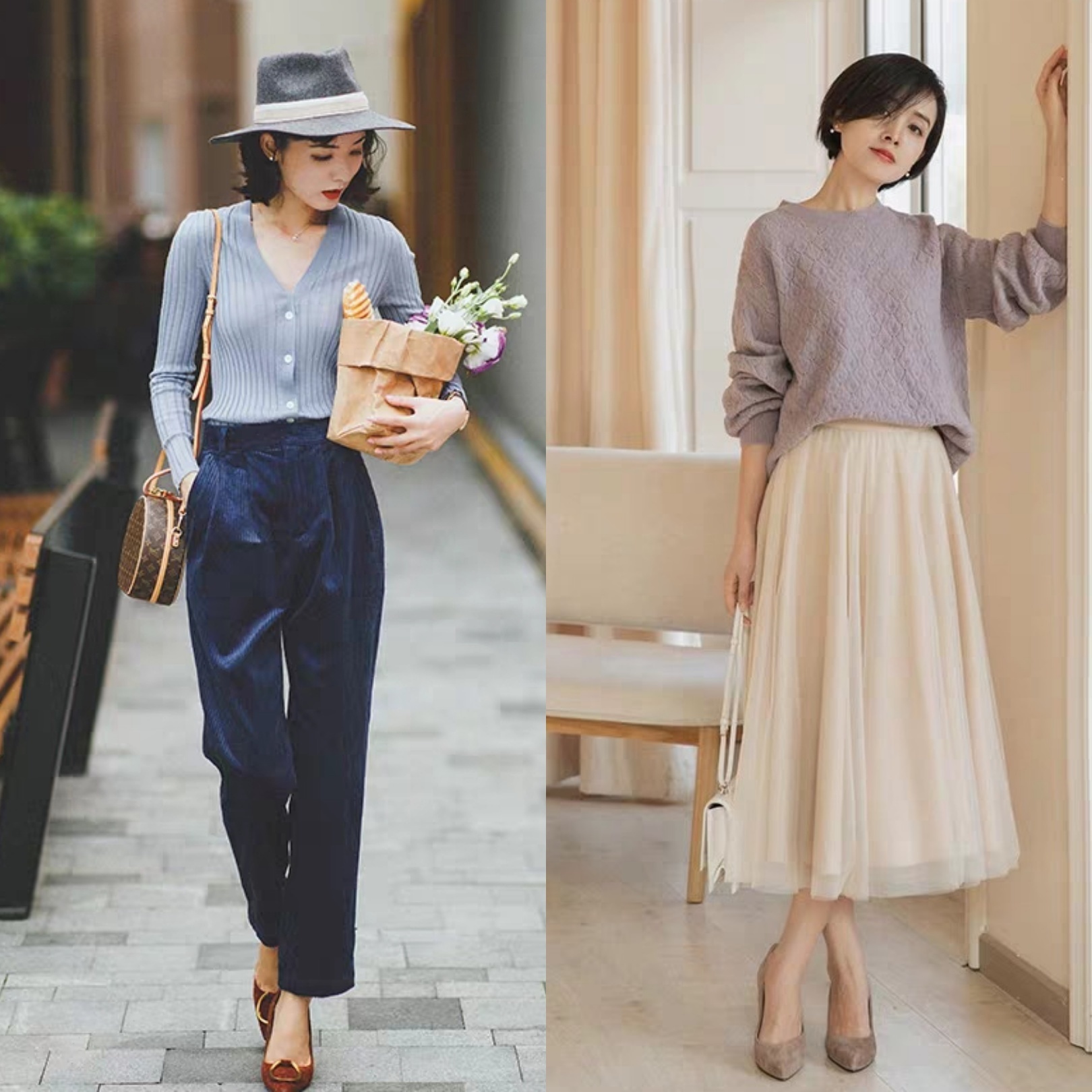 tips|今年秋天针织衫又“火”起来了,?既显年轻,又精致有女人味