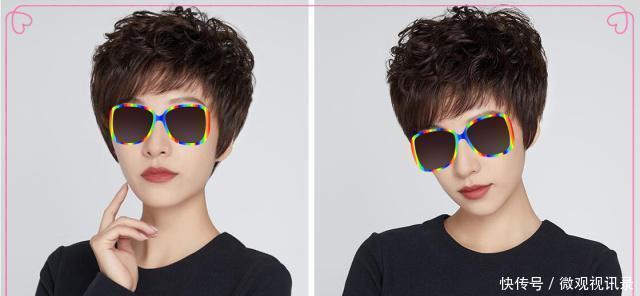 纹理|今年流行“挂脖子”发型,比短发更显女人味,很显脸瘦!