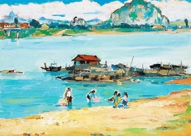 油画家凃克油画作品欣赏