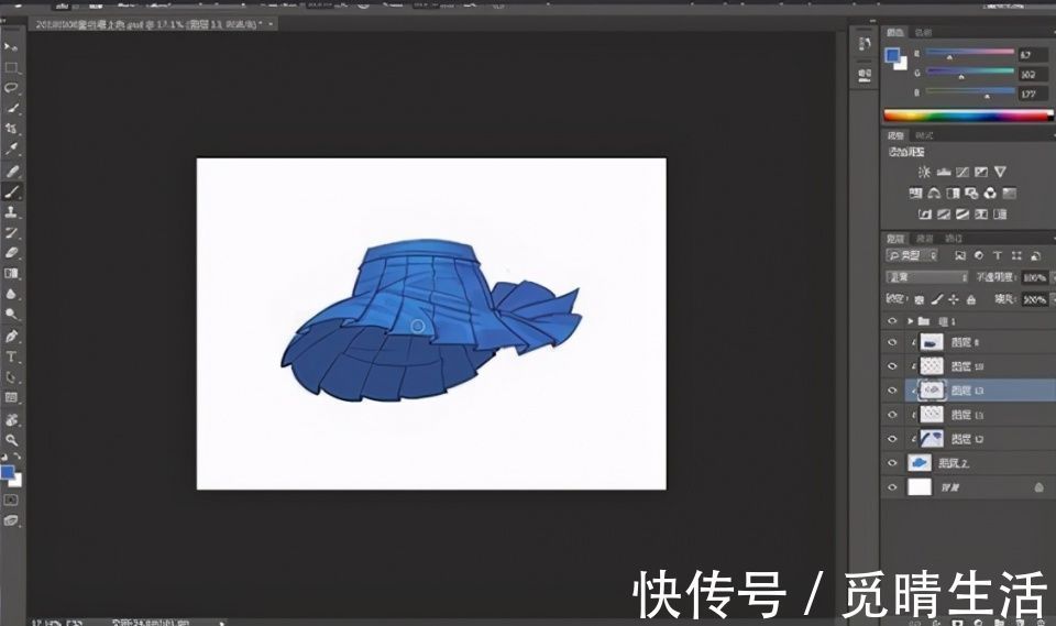 画法|校服百褶裙怎么画？超详细的校服百褶裙画法详解