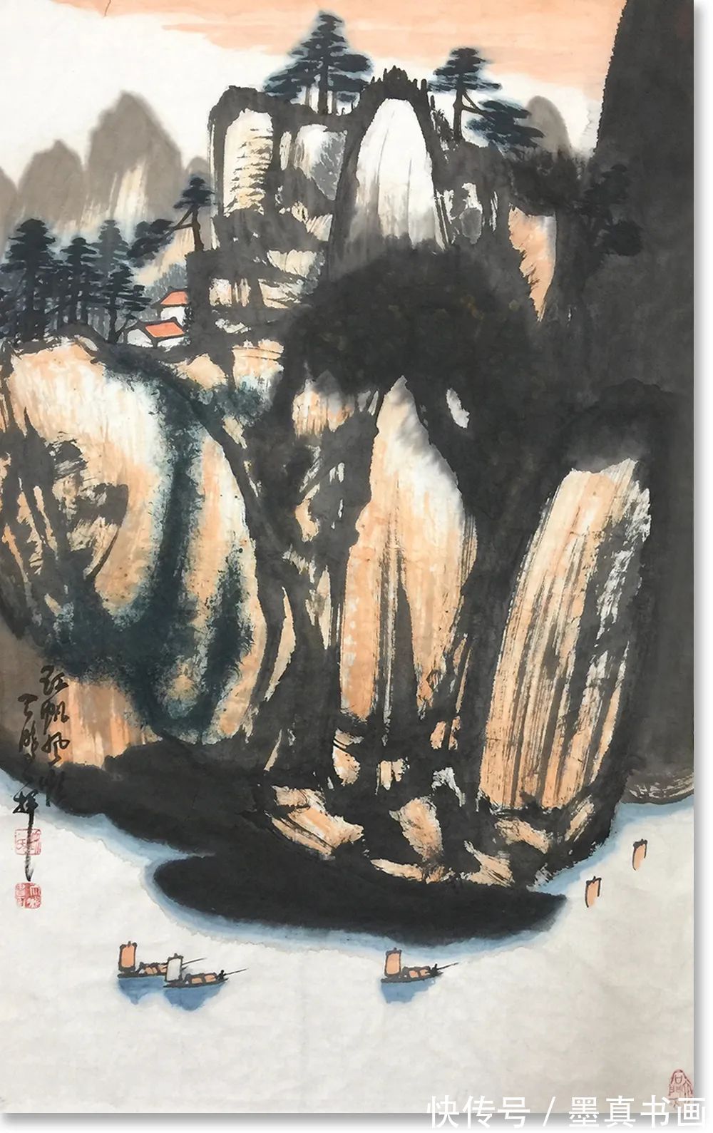 山水画|「刘天鹏」|丹青追梦 水墨本色-中国当代书画名家个人云展览