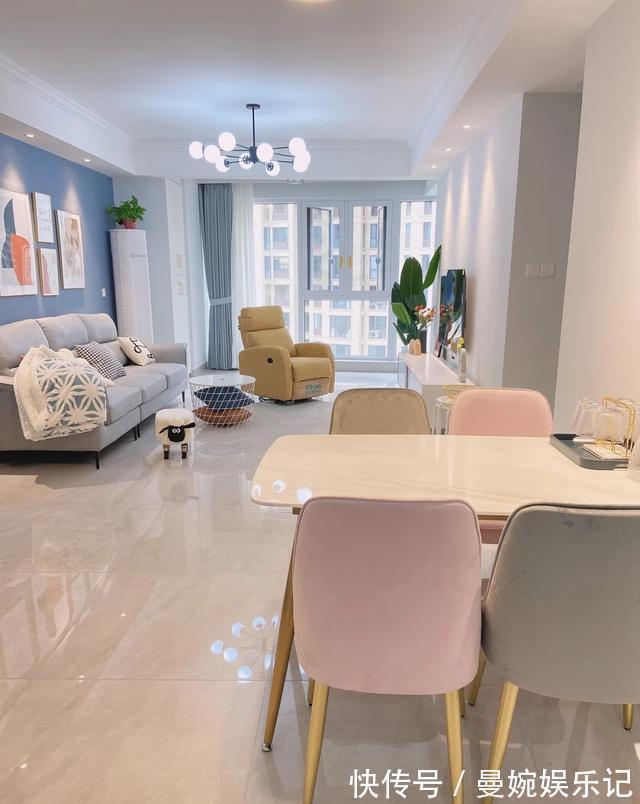 客厅|马上搬新家了,客厅把阳台打通,真明智,最爱卧室,太舒适治愈了