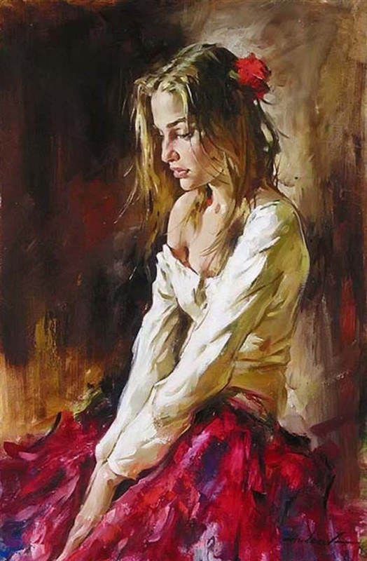 布良斯克!俄罗斯艺术家安德鲁阿特罗申科拉丁风情画