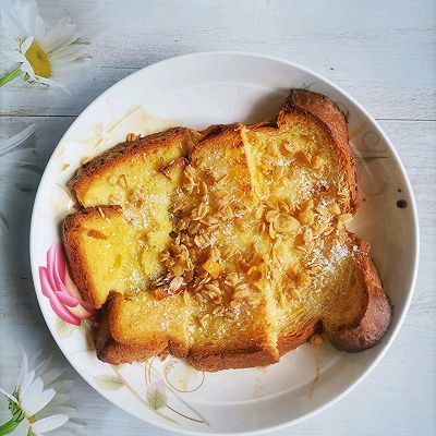 麦片|法式牛奶燕麦吐司