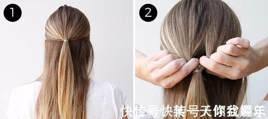 蓬松|谁还披头发啊,18年超火的懒人扎发,谁扎谁美!