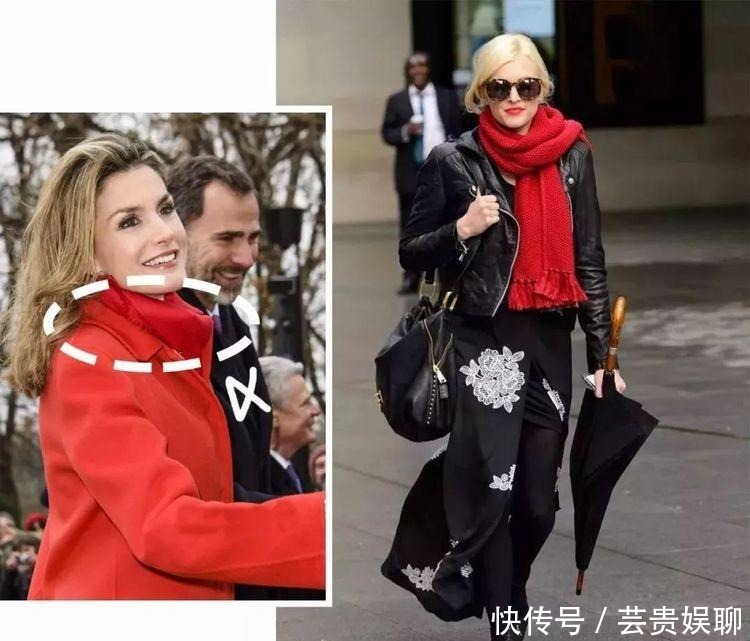 流行|围巾别再绕脖子系啦, 今年最流行的系法是这种! 保暖又时髦!