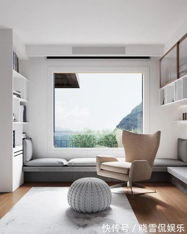 墙壁|112平极简复式混搭风,全屋设计超有质感!