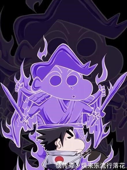 宇智波斑|《火影忍者》变蜡笔小新画风,召唤不同的须佐能乎,大蛇丸超搞笑