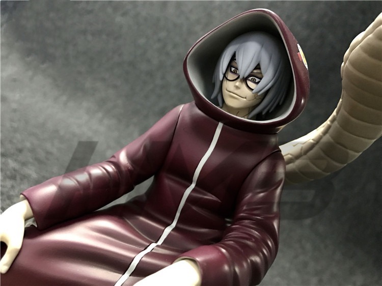 款手办|《火影》仙人模式手办,自来也最丑,千手柱间帅过鸣人