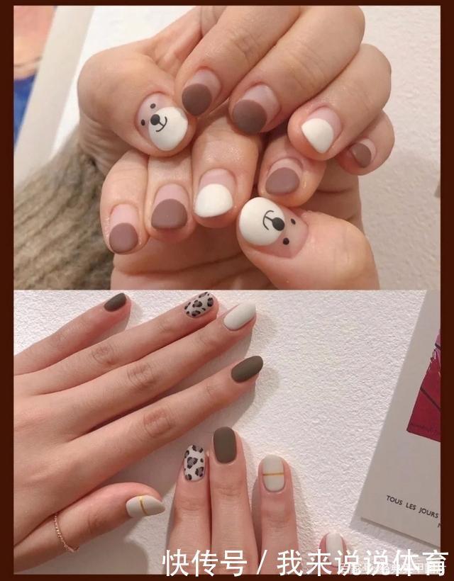 指甲|高级感超强的磨砂美甲,显白又显气质,哪个仙女不爱呢