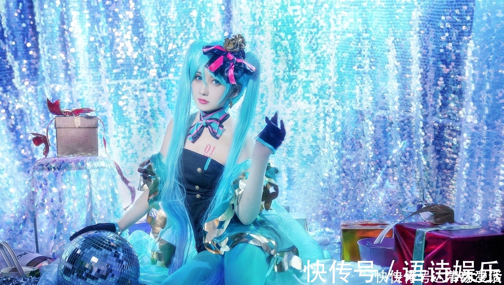 虚拟偶像|三组漂亮妹子COS的人气虚拟偶像“初音未来”还原度相当不错