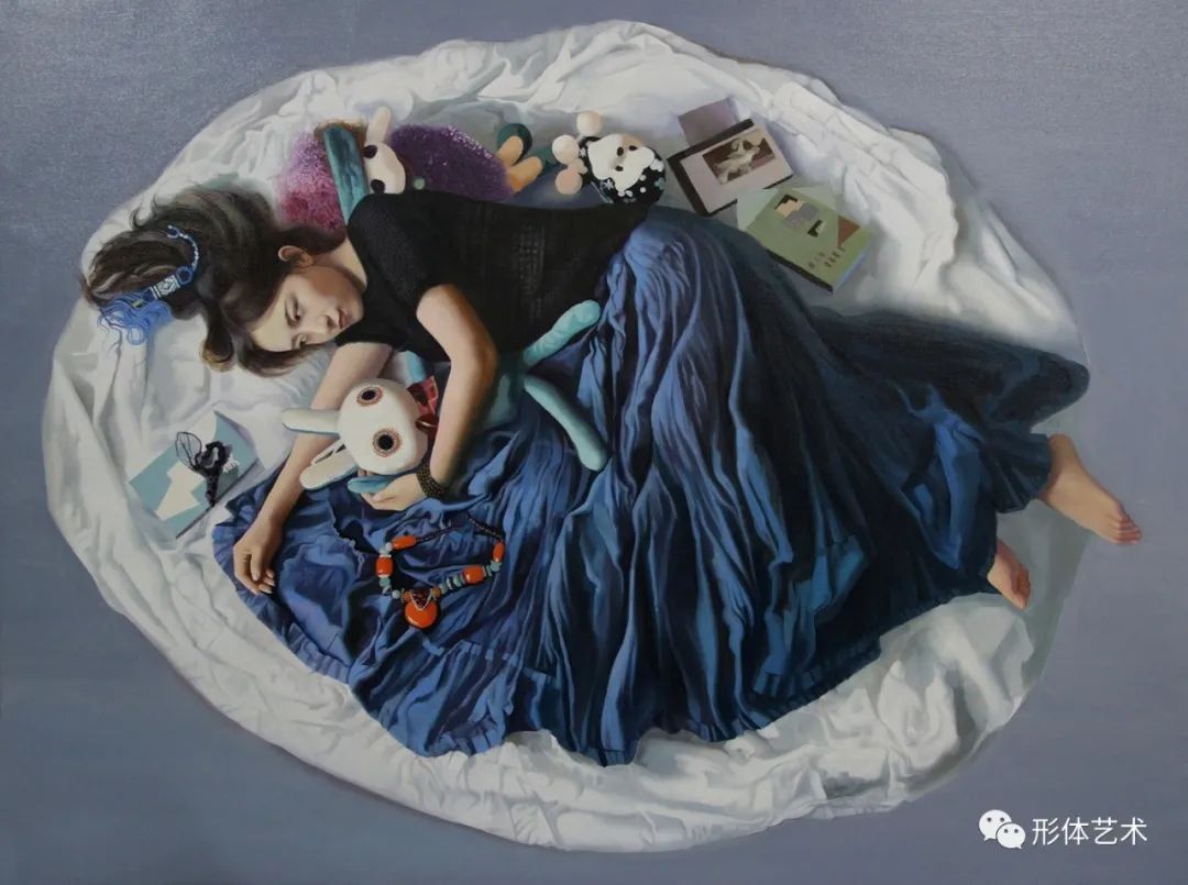 熊燕|熊燕 画中的女子,灵动大方,仙气飘飘