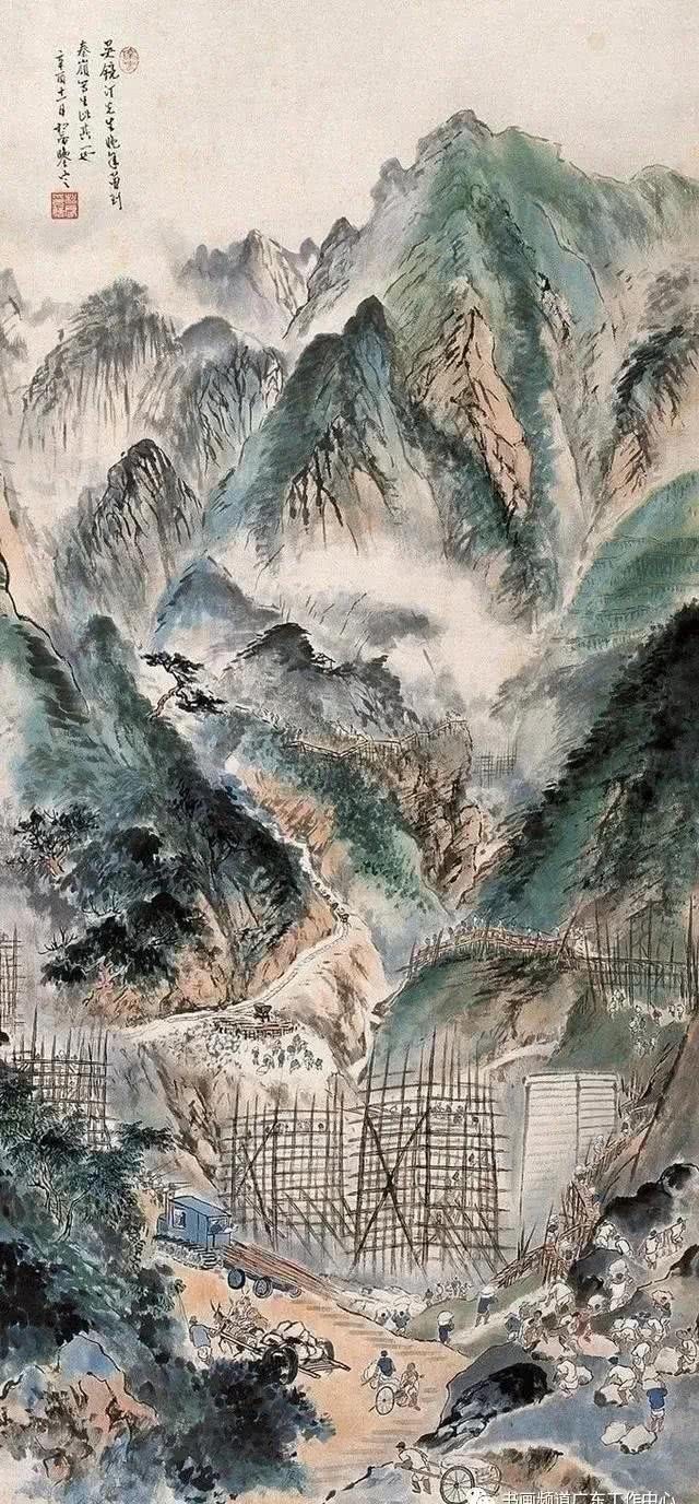 吴镜汀|这位画家,不仅是启功老师,齐白石也收藏他的画