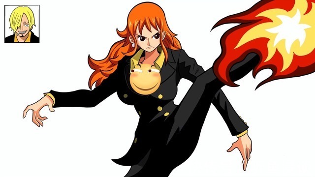 黑寡妇|当娜美换上同伴的衣服,乌索普装青春靓丽,索大装最帅气