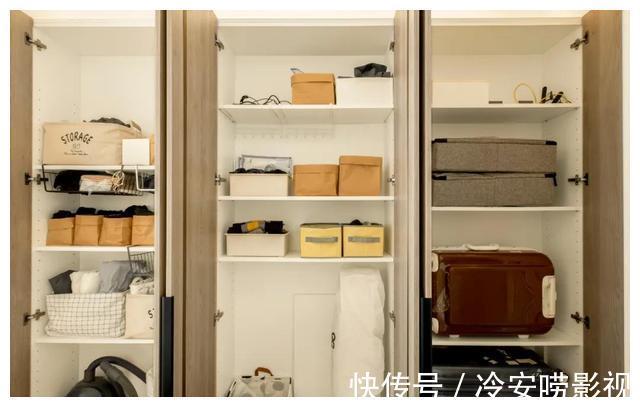 主卧|50㎡一字户型,逆袭两居室,独立厨房+办公区+浴缸全都有,真赞!