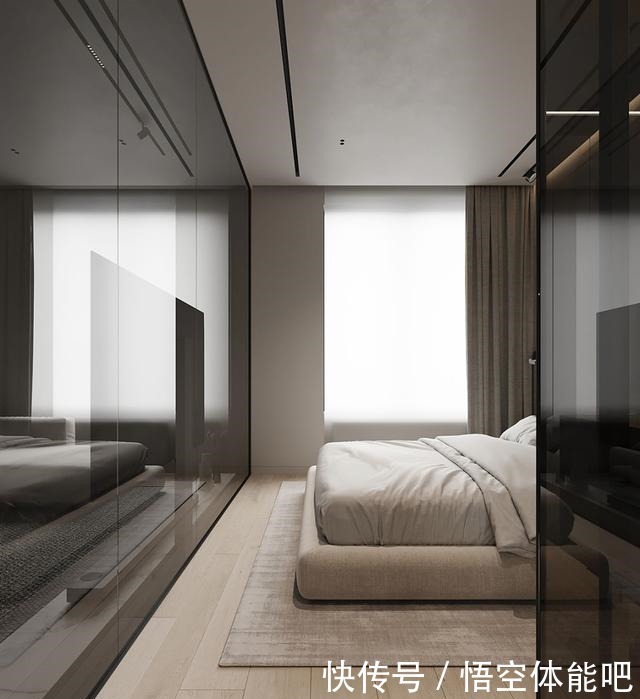 背景墙|看了他“空空荡荡”的家,叫我羡慕不已,全屋原木风,太高级了!