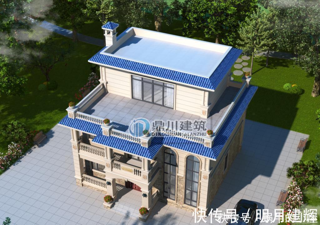 师傅|5款农村平屋顶别墅,施工简单,农村的师傅都会做