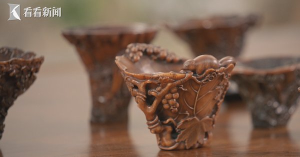 明代犀角杯|视频｜“艺见.上博”寻迹文明 | 施远