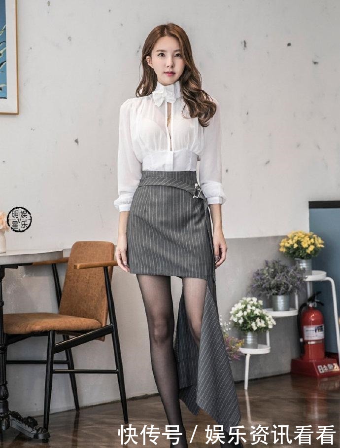 小姐姐|职业装也可以穿出清纯小妹妹的感觉