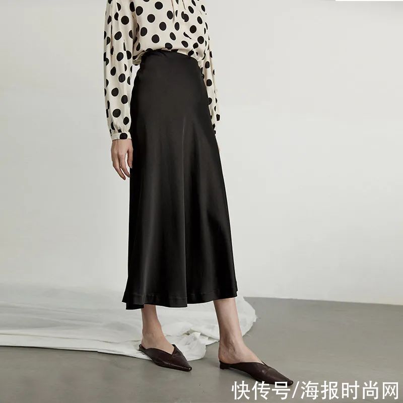 半裙|显瘦不挑人的半身裙，可能就是她们身上的这条了吧