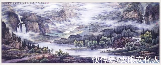 彩墨|著名彩墨画家，国家一级美术师黄春雷老师墨宝欣赏