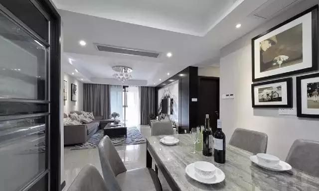 子母床|140㎡高级灰三居室,迫不及待搬进去,太喜欢我家客厅