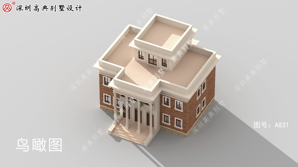 图纸|五款别墅图纸，各有优势