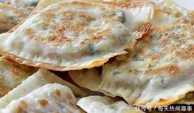 家人最爱吃的面食,上锅一煎鲜香美味顶饱,2分钟出锅,早餐必备