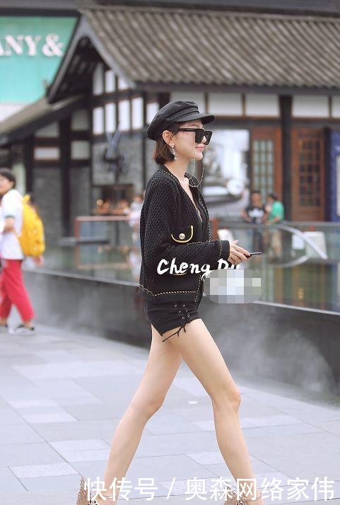 强悍|图五微胖美女,仅靠一条裙子就显出好身材,果然强悍!